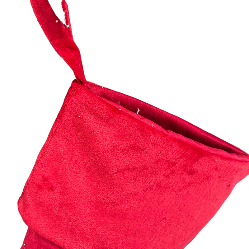 What printing process is used to ensure colorfastness when printing Christmas decorations on stockings?